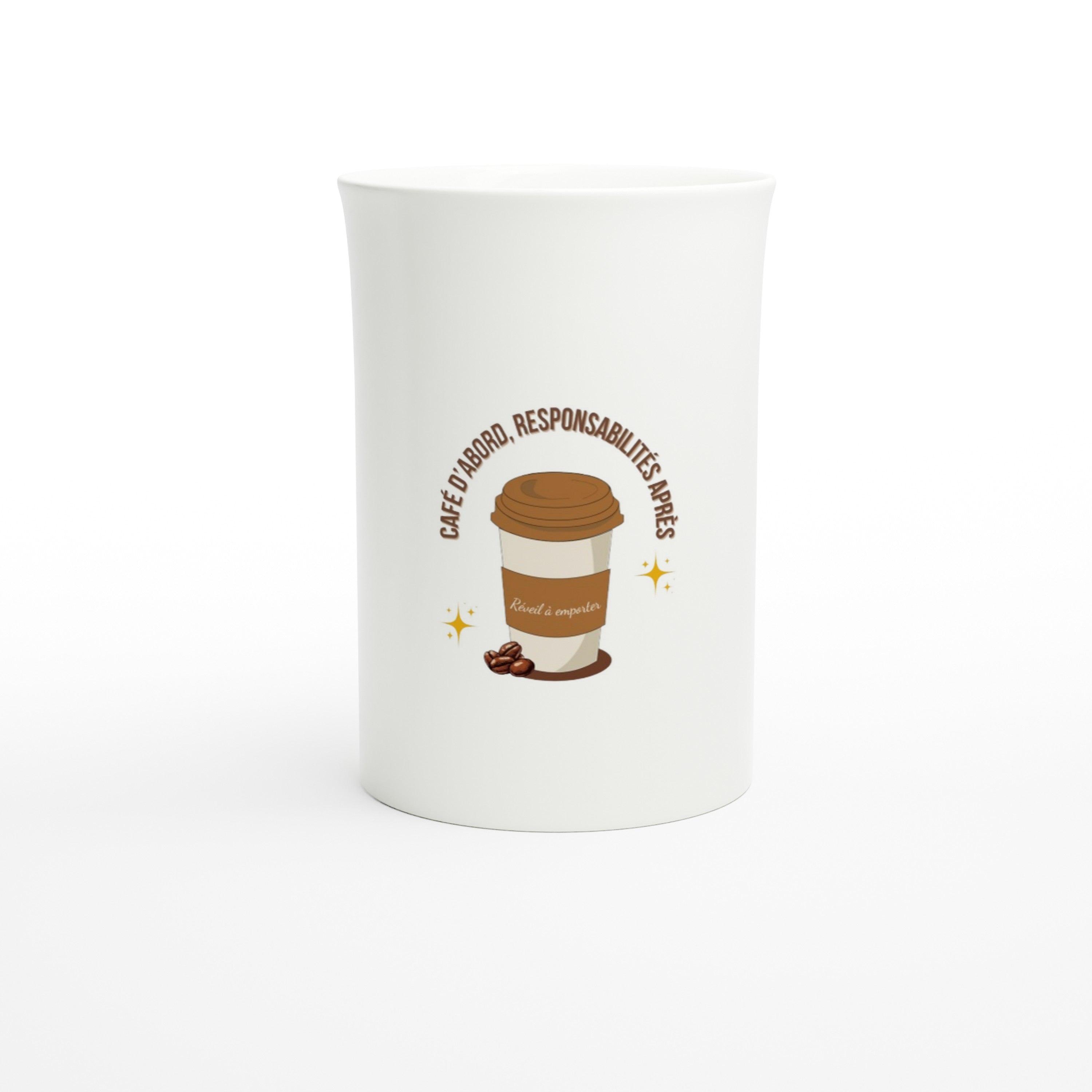Café d'abord - Mug – création personnalisée MyEcoTote.