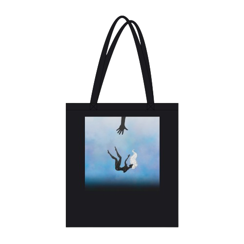 Chute d'étoiles – création personnalisée MyEcoTote.