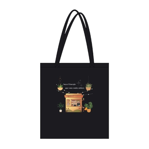 L’Éclat du Positif – création personnalisée MyEcoTote.