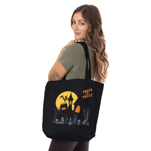 La Maison Hantée – création personnalisée MyEcoTote.