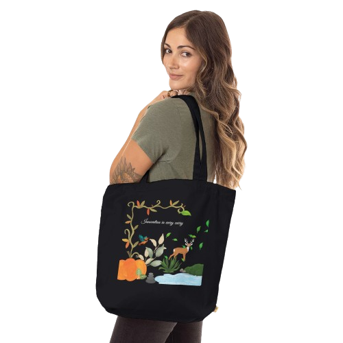 Murmure d'Automne – création personnalisée MyEcoTote.