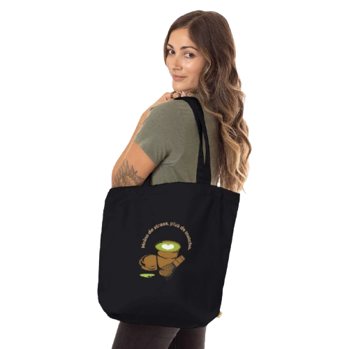 Naturellement Matcha – création personnalisée MyEcoTote.