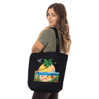 Paradis Tropical – création personnalisée MyEcoTote.