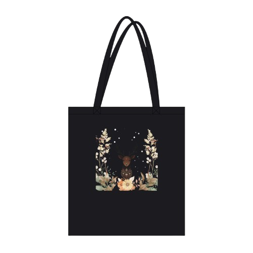 Élégance Sauvage – création personnalisée MyEcoTote.