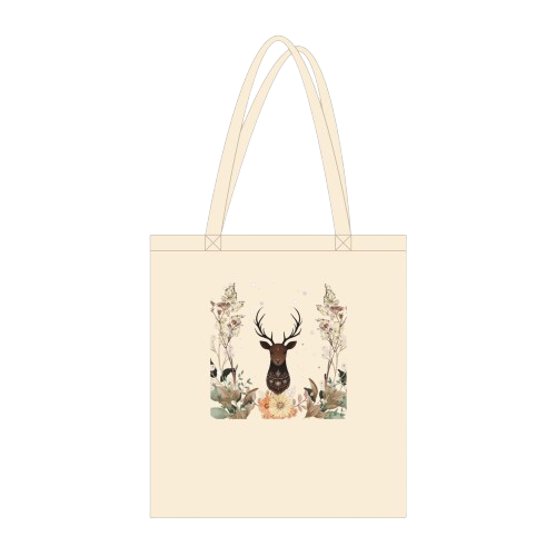 Élégance Sauvage – création personnalisée MyEcoTote.