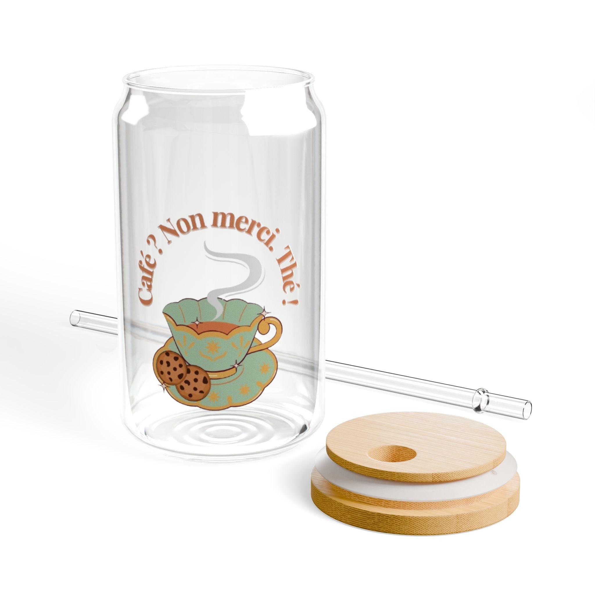 Verre à paille – SimpliciThé – création personnalisée MyEcoTote.